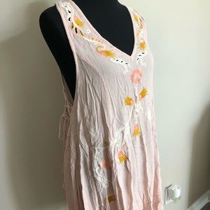 Free People Embroidered Dress
